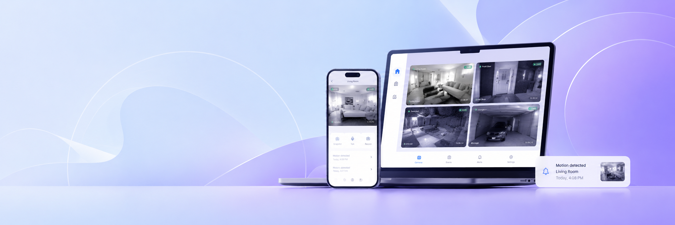 App for home camera