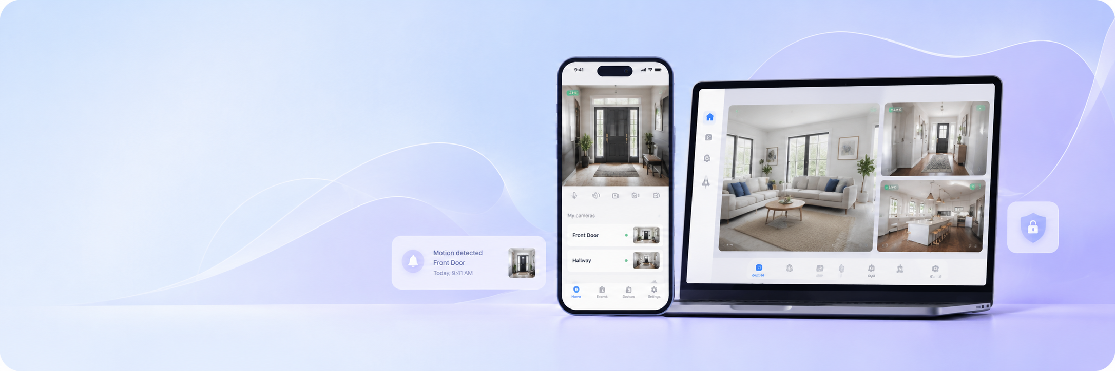 App for phone as security camera